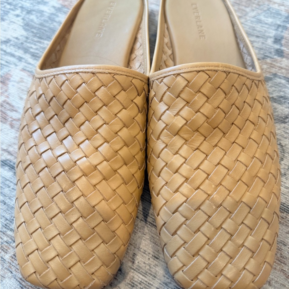 Everlane Woven Leather Mule in Tan - Picture 8 of 8